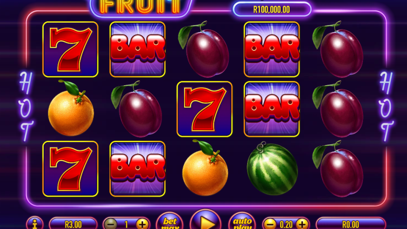 Hot Hot Fruit - Game Screen